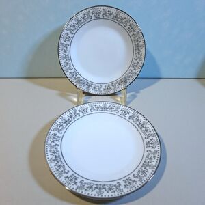Excellent! Vintage Noritake Eminence 6905 Bread And Butter Plates Set Of 2